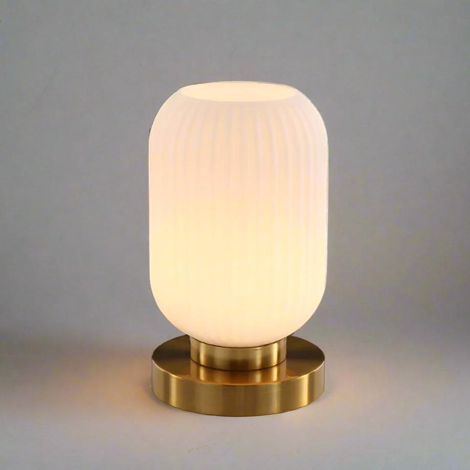 Elegant Glass Shade Table Lamp | Versatile & Durable 10