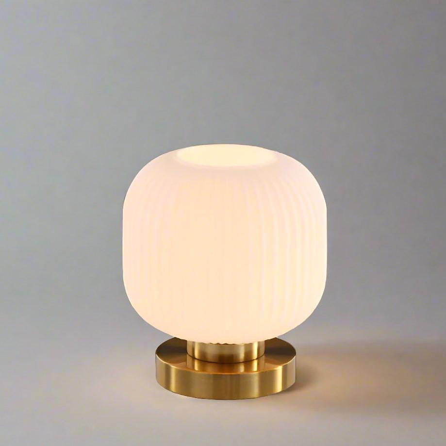 Elegant Glass Shade Table Lamp | Versatile & Durable 9