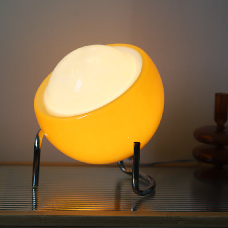 Elegant Glass Table Lamp | Retro Nordic Design 4