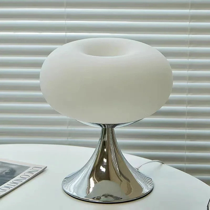 Elegant Glass Table Lamp | Warm Ambient Light 3