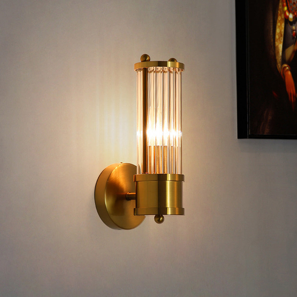 Elegant Gold Wall Light | LED Indoor Fixture 0