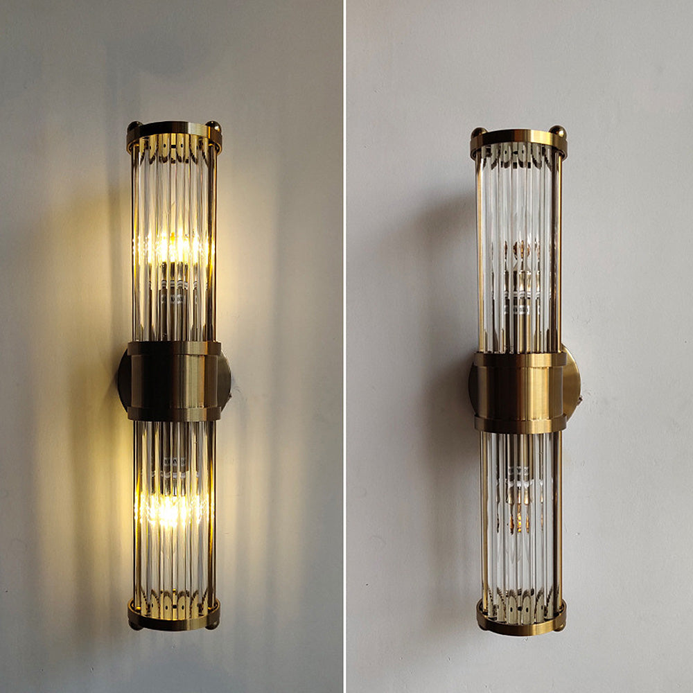 Elegant Gold Wall Light | LED Indoor Fixture 6