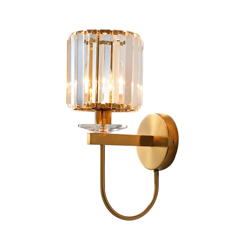 Elegant Gold Wall Light | Modern Crystal Sconce & Wall Lamp 2