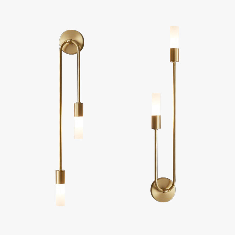 Elegant Gold Wall Light | Modern LED Bedside Lamp 2