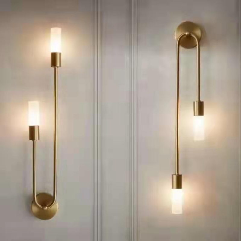Elegant Gold Wall Light | Modern LED Bedside Lamp 3