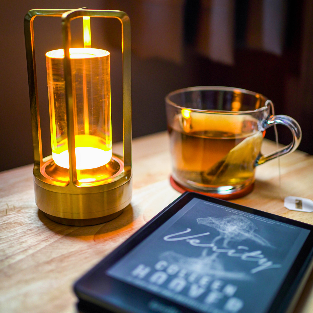 Elegant LED Table Lamp | Crystal Glow & Touch Control 6