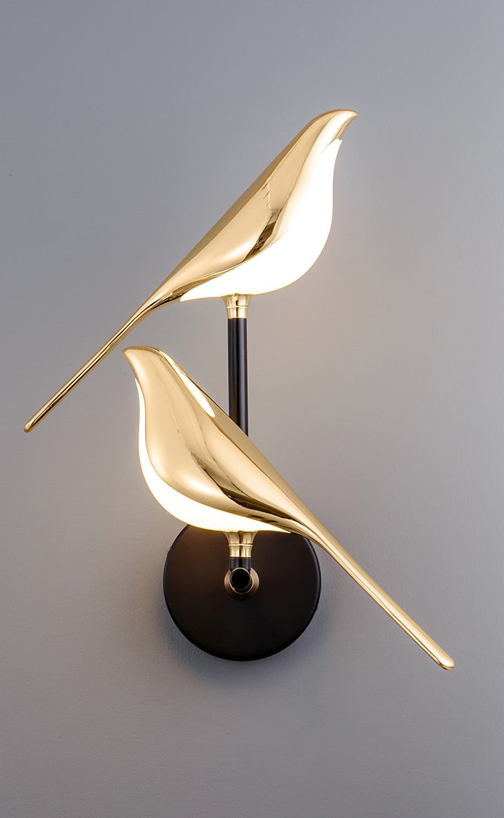 Elegant LED Wall Light | Artistic Bird Design Sconces 7