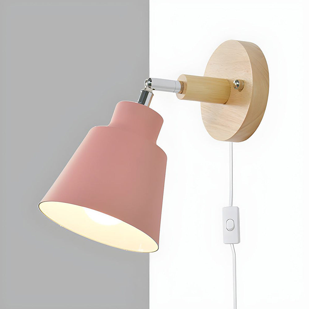 Elegant Minimalist Wall Light | Wooden Accent 2