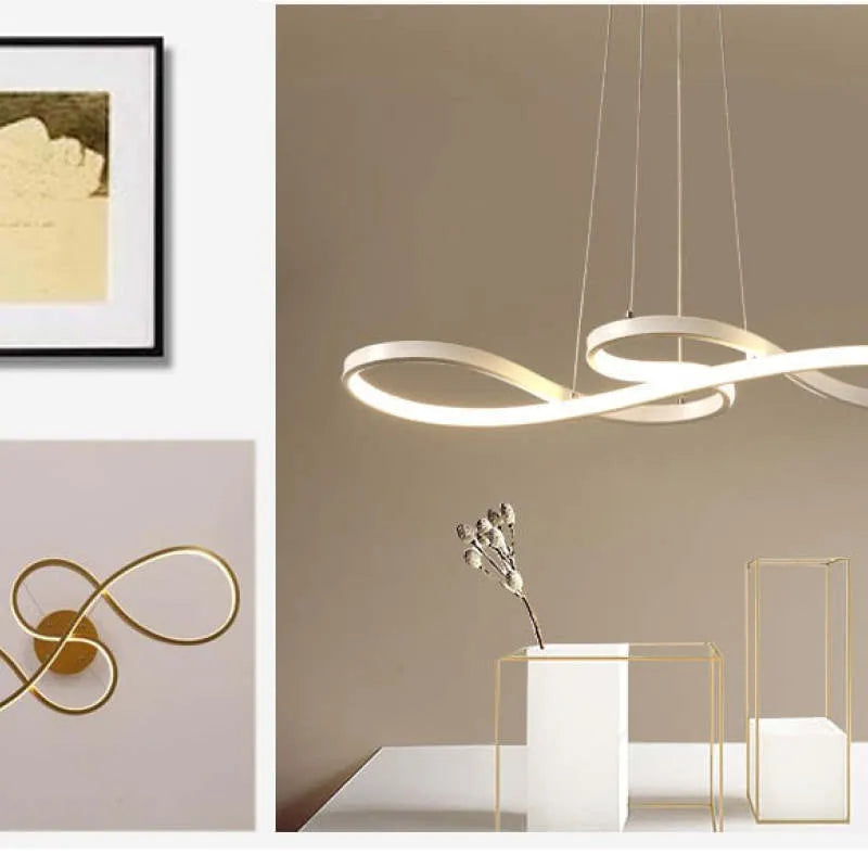 Elegant Modern LED Ceiling Light | Energy-Efficient & Versatile 4