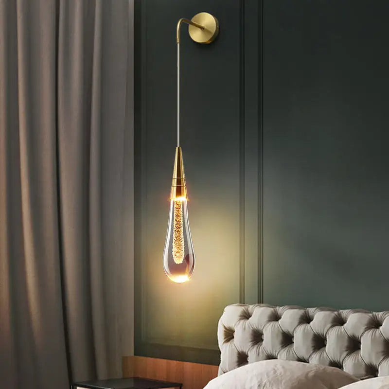 Elegant Modern Wall Light | Water-Drop Design 1