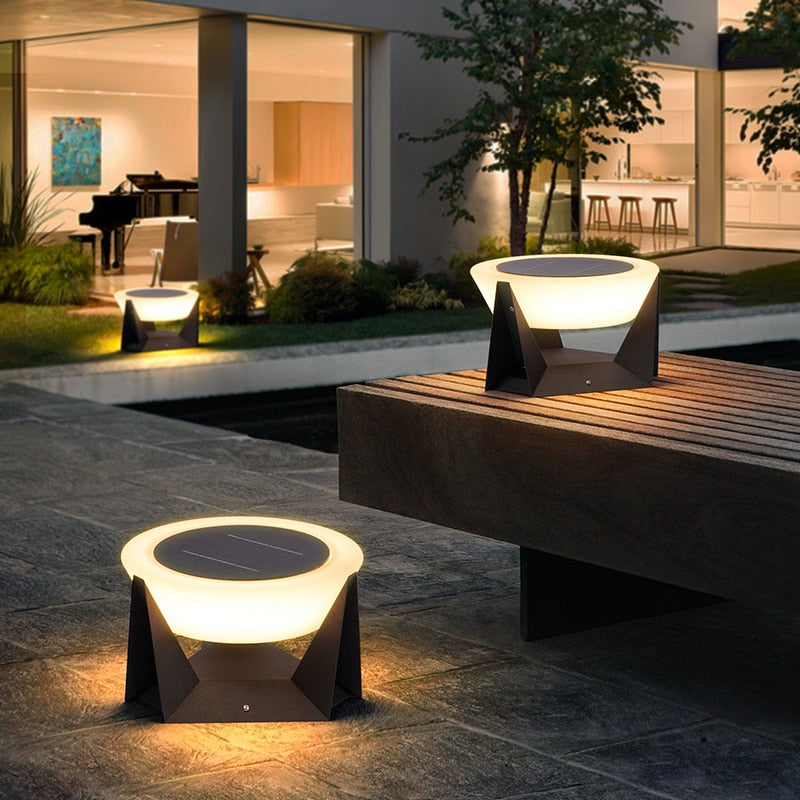 Elegant Solar-Powered Garden Light | Weatherproof & Energy Efficient 0