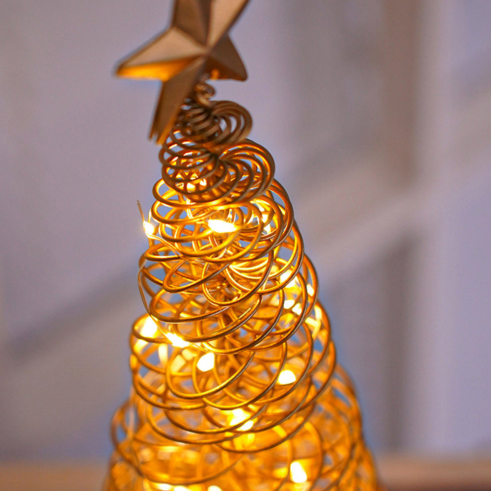 Elegant Table Lamp | LED Lights & Metal Tree Design 4