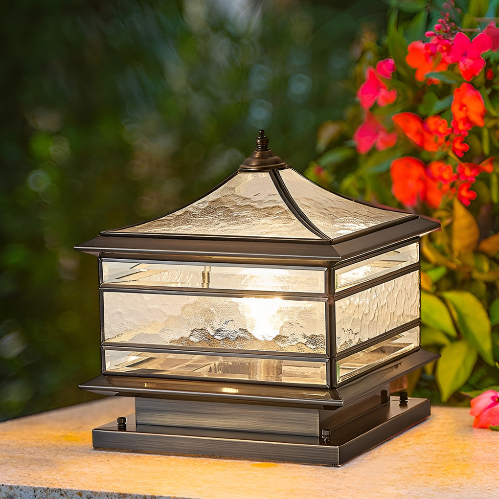 Elegant Vintage Copper Garden Light | Solar & Hardwired Options 3