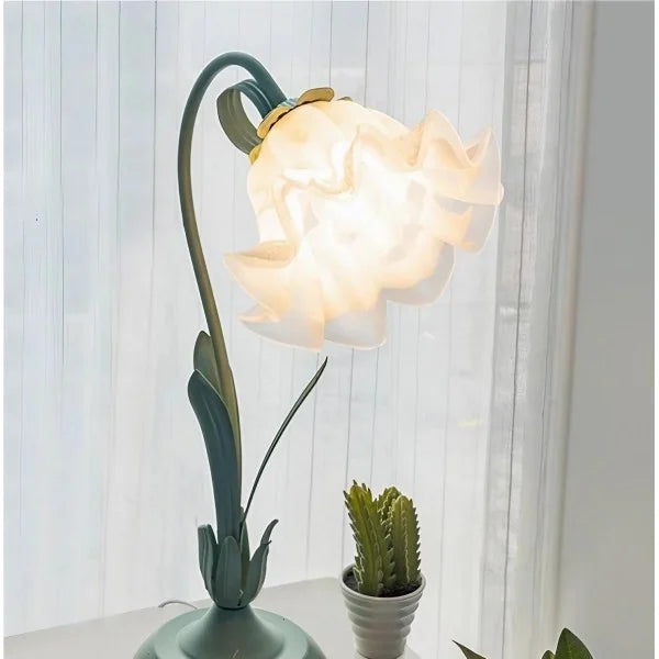 Elegant Vintage Table Lamp | Adjustable Floral Design 5