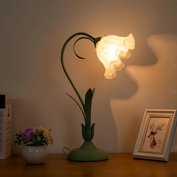 Elegant Vintage Table Lamp | Adjustable Floral Design 6
