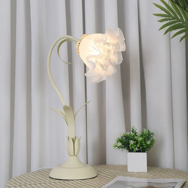Elegant Vintage Table Lamp | Adjustable Floral Design 8