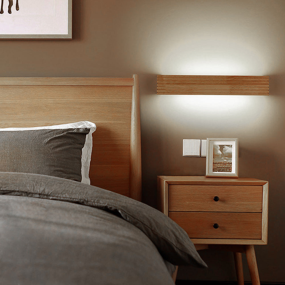 Elegant Wooden LED Wall Light | Energy-Efficient & Minimalist Design 8