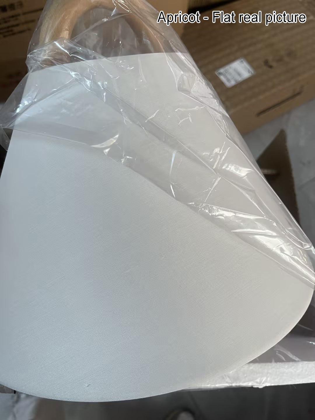 Elegant Wooden Wall Light | Soft Fabric Shade 5