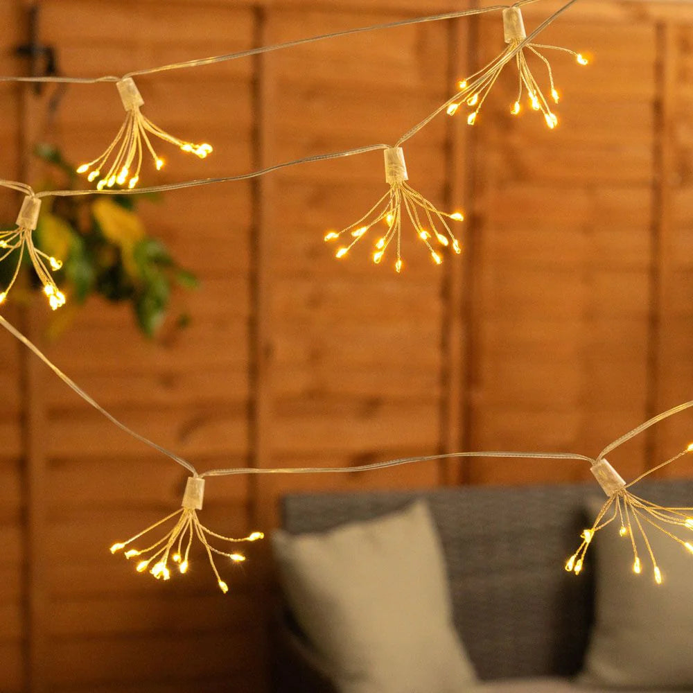 Enchanting Solar Fairy Lights | LED Starburst Design 2
