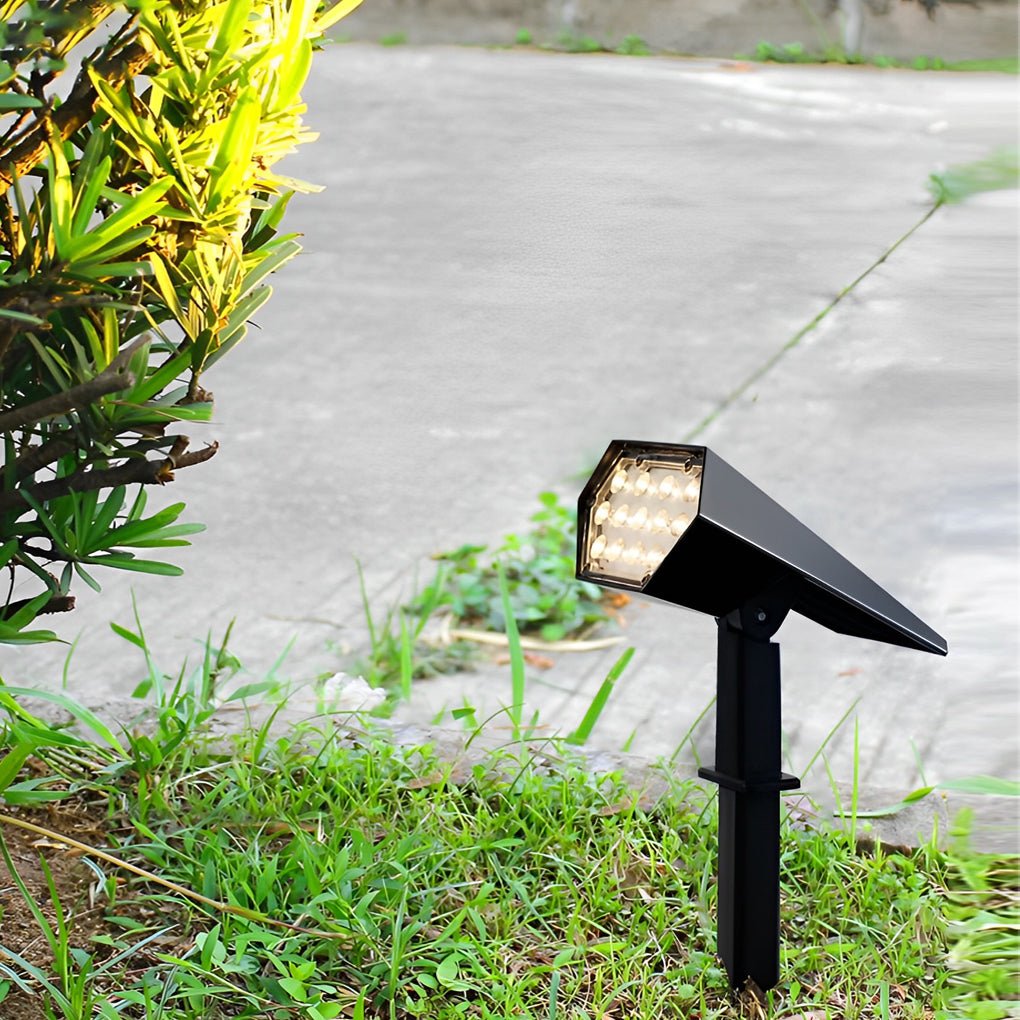 Energy-Efficient Solar Garden Spotlight | Waterproof & Adjustable Garden Spike Lights 1