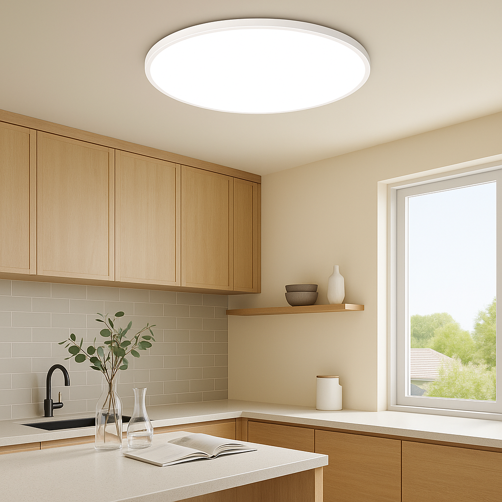 Energy Efficient LED Ceiling Light | Modern Round Design 0