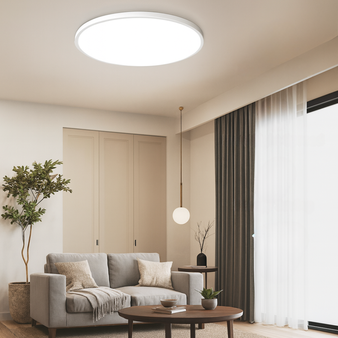 Energy Efficient LED Ceiling Light | Modern Round Design 1