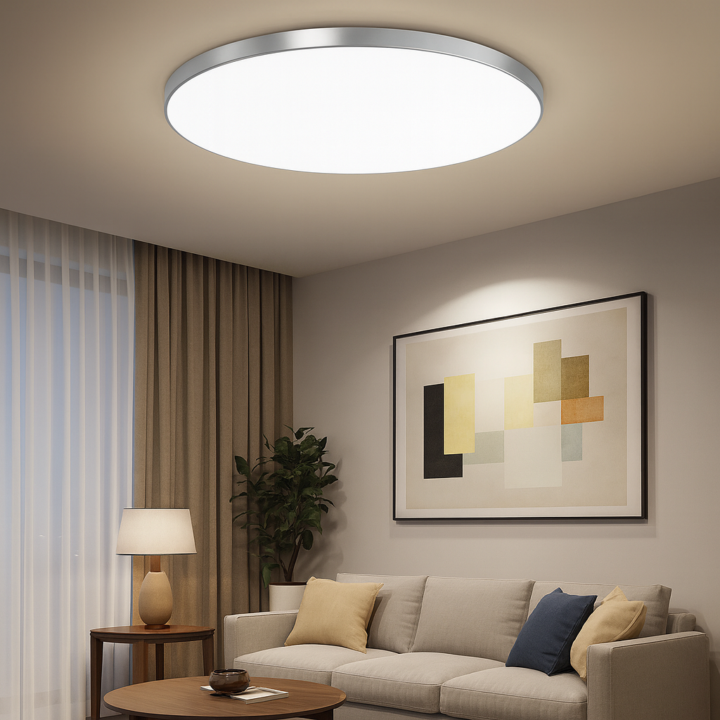 Energy Efficient LED Ceiling Light | Modern Round Design 9