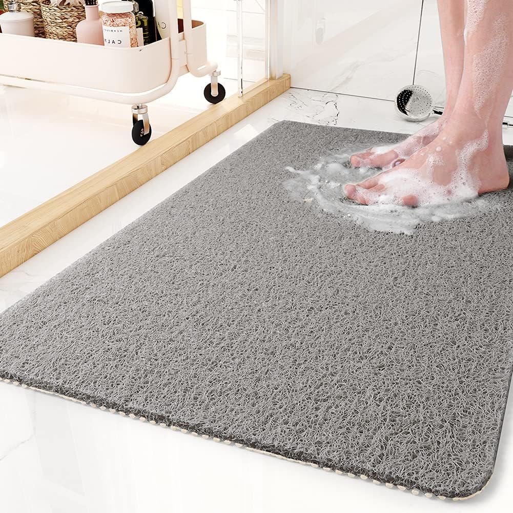 Fast-Drying Non-Slip Shower Mat | Anti Slip & Antimicrobial 0