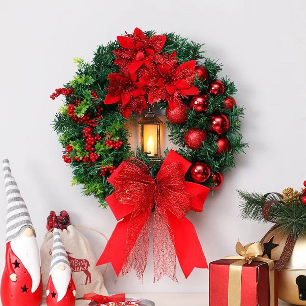 Festive LED Christmas Wreath | Indoor Decoration 0
