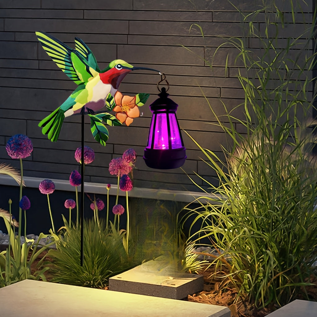 Festive Solar Garden Lights | Santa Lantern Design 7