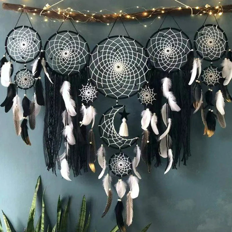 Handcrafted Macrame Wall Hanging | Boho Feather Decor 1