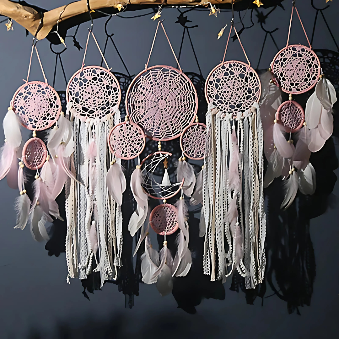 Handcrafted Macrame Wall Hanging | Boho Feather Decor 4
