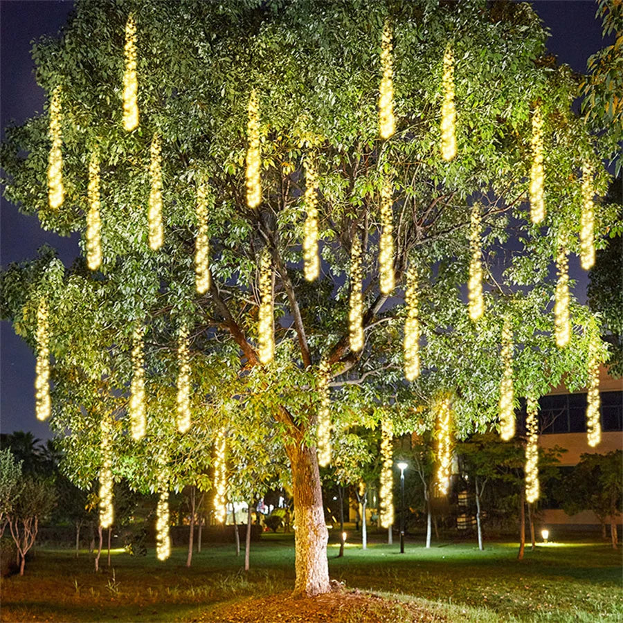 Magical Meteor Effect Lights | Outdoor LED String Lights 3