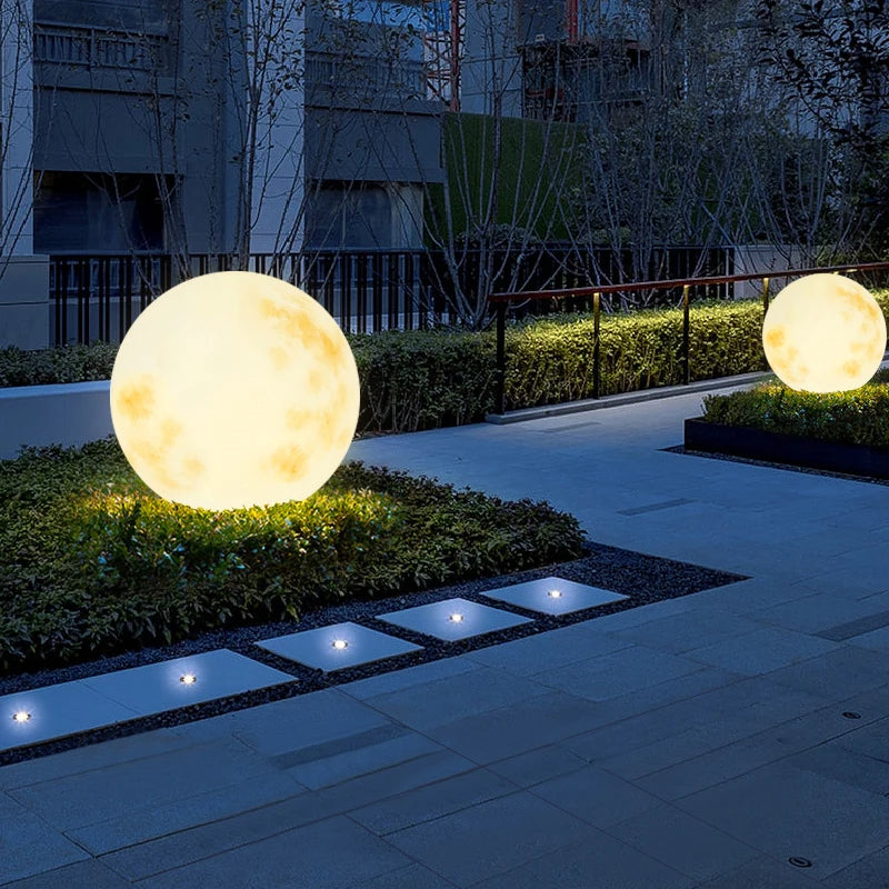 Magical Moon-Shaped Outdoor Lamp | Weatherproof & USB Rechargeable 3