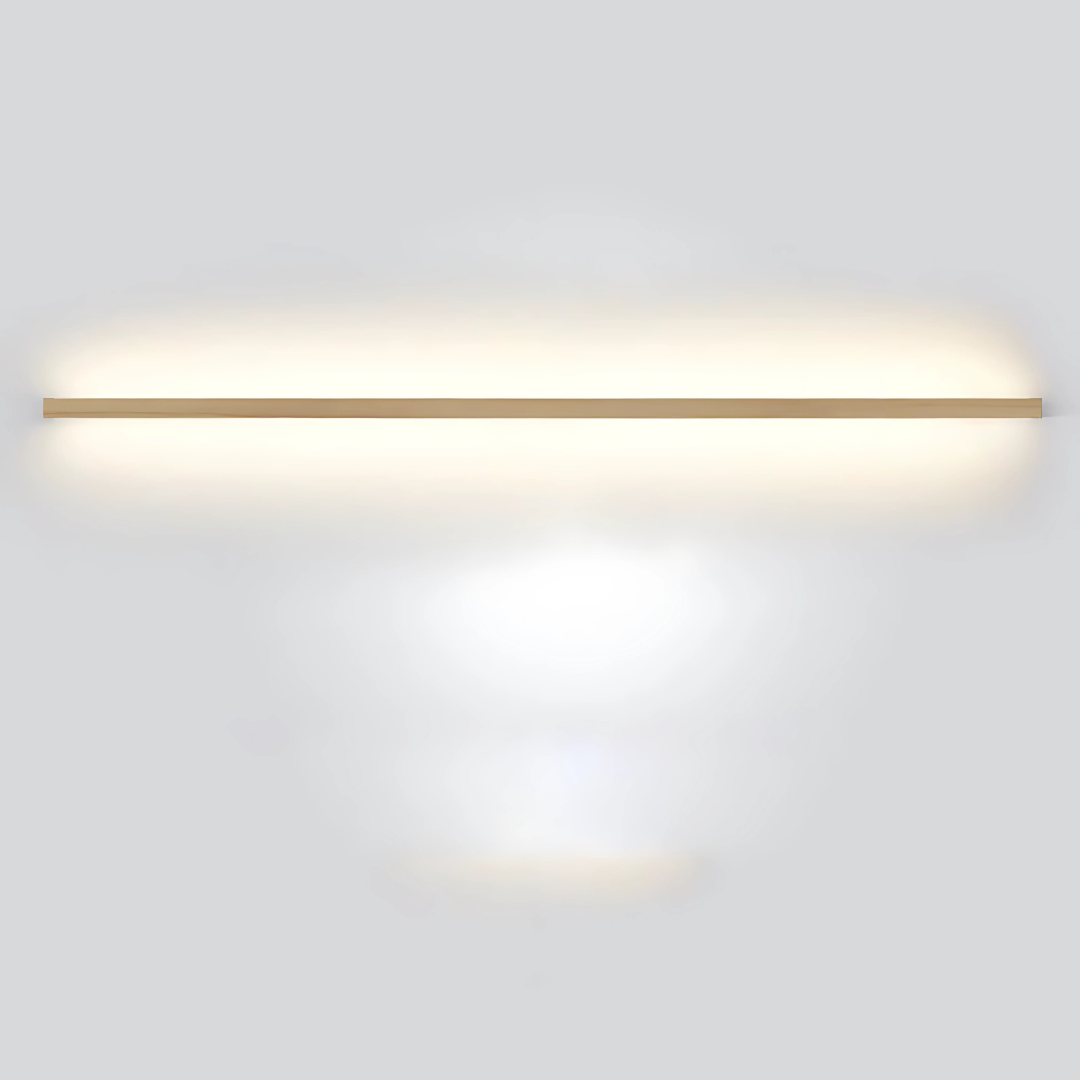 Minimalist Wooden Wall Light | LED Fixture 0