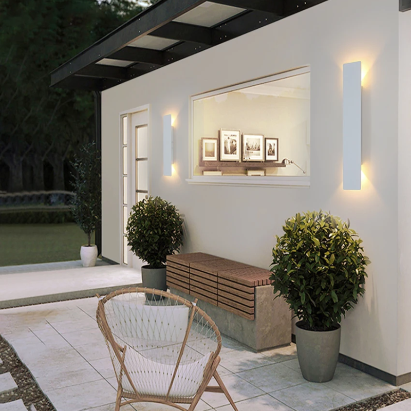 Modern Aluminum Wall Lights | Weather-Resistant LED Outdoor Lighting 0