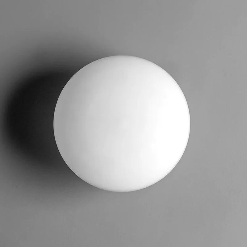 Modern Glass Globe Wall Lamp | Warm Light & Stylish Design 1