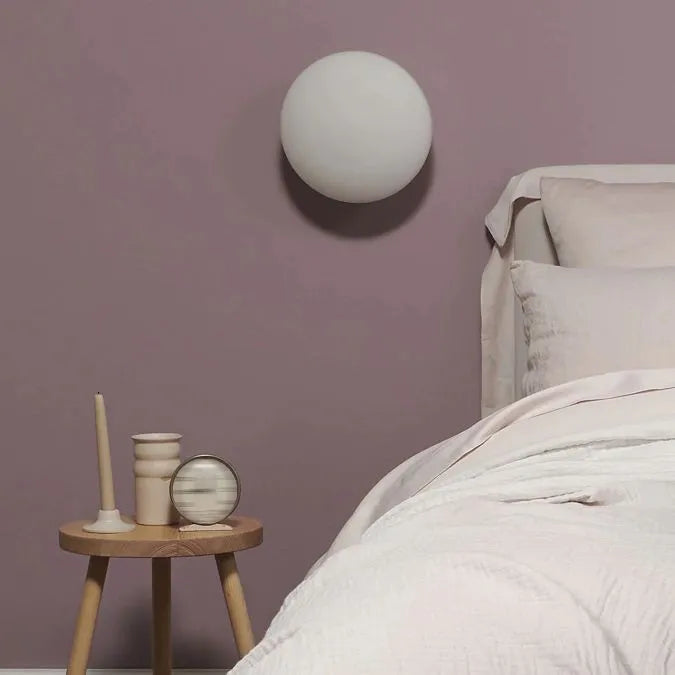 Modern Glass Globe Wall Lamp | Warm Light & Stylish Design 4