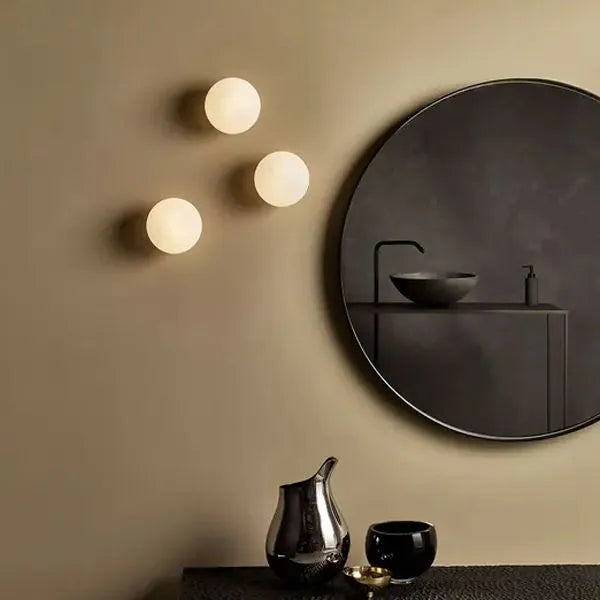 Modern Glass Globe Wall Lamp | Warm Light & Stylish Design 6