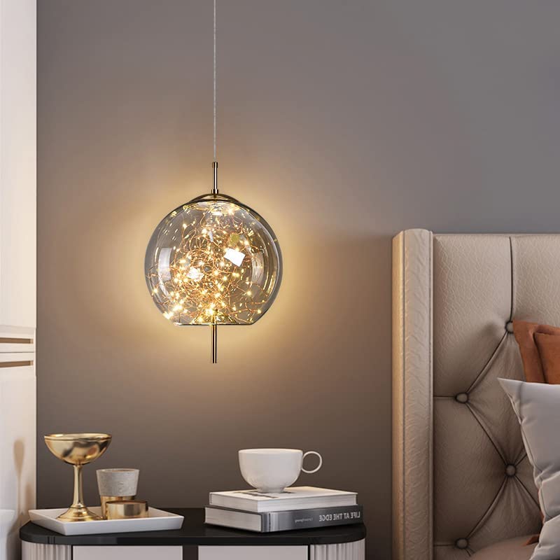 Modern Glass Pendant Light | Kitchen Pendant Lighting & Energy-Efficient LED 5
