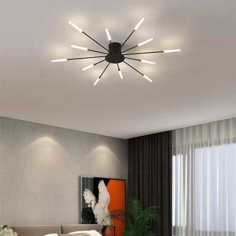 Modern LED Ceiling Light | Flush Mount Fixture & Energy-Efficient Design 0