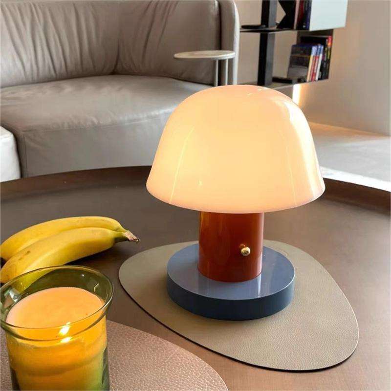 Modern LED Table Lamp | Mushroom Design & Touch Control 2