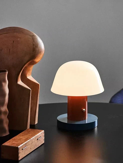 Modern LED Table Lamp | Mushroom Design & Touch Control 8