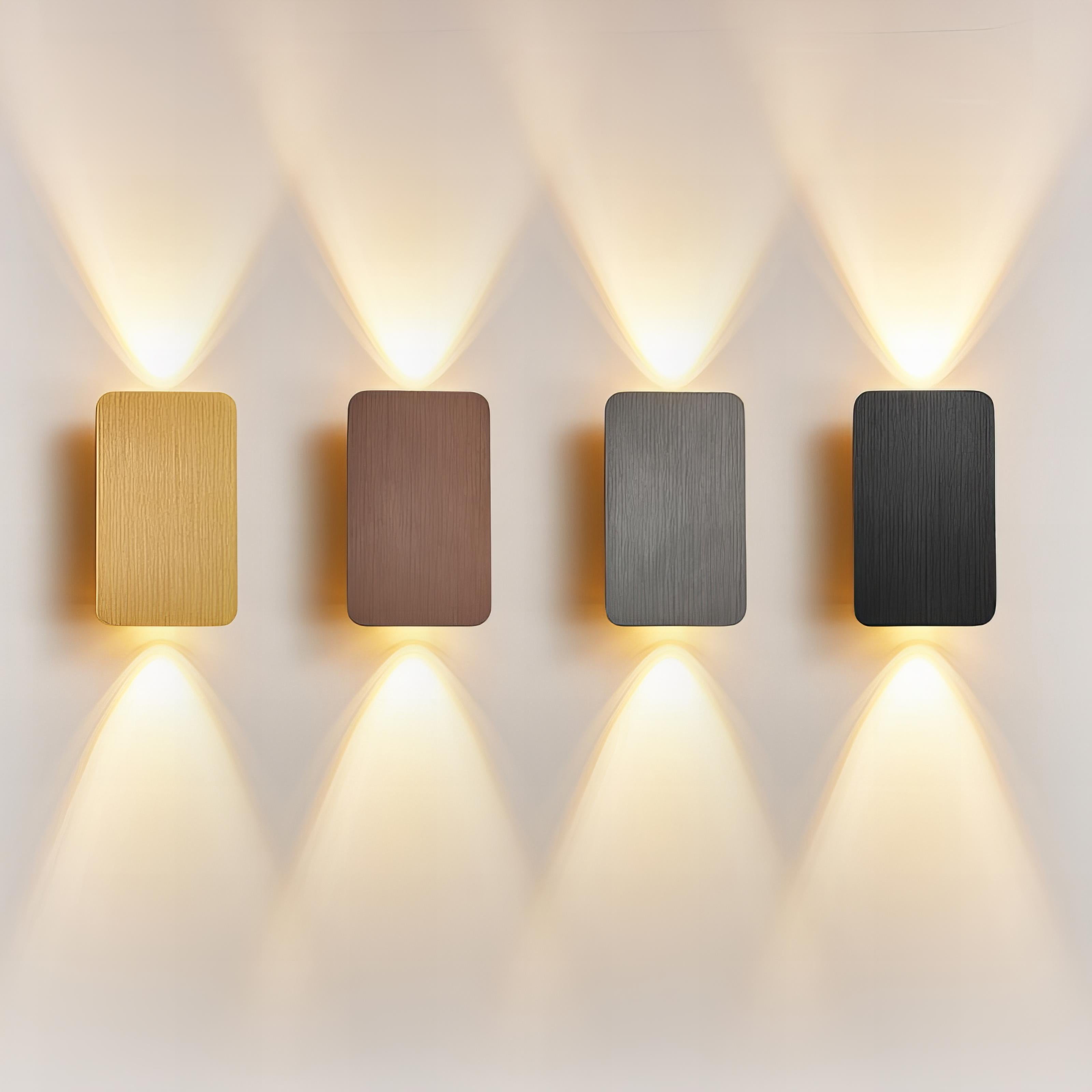 Modern Rectangular Wall Light | LED Indoor Fixture 1