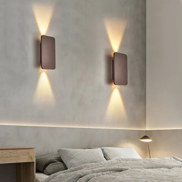 Modern Rectangular Wall Light | LED Indoor Fixture 11