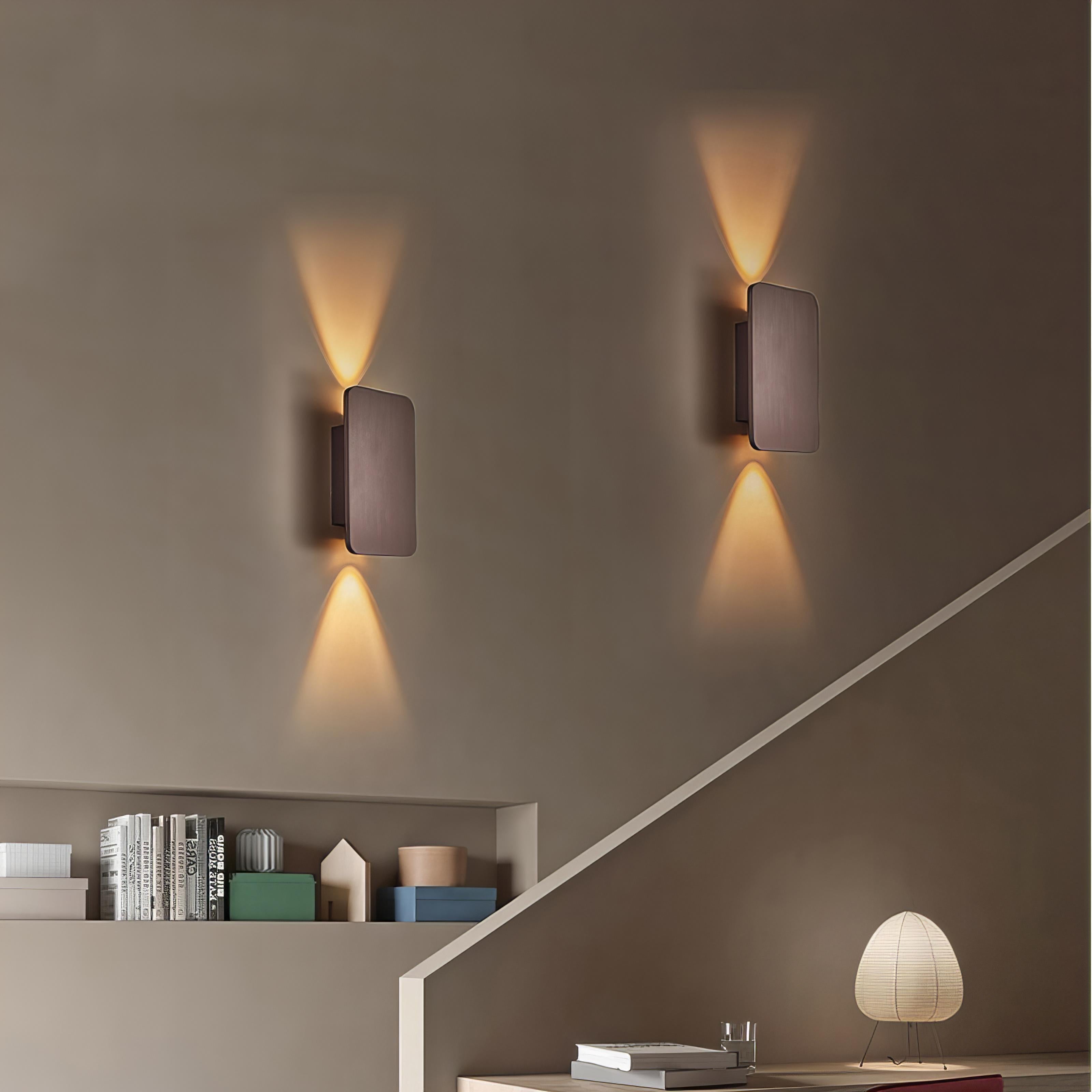 Modern Rectangular Wall Light | LED Indoor Fixture 2