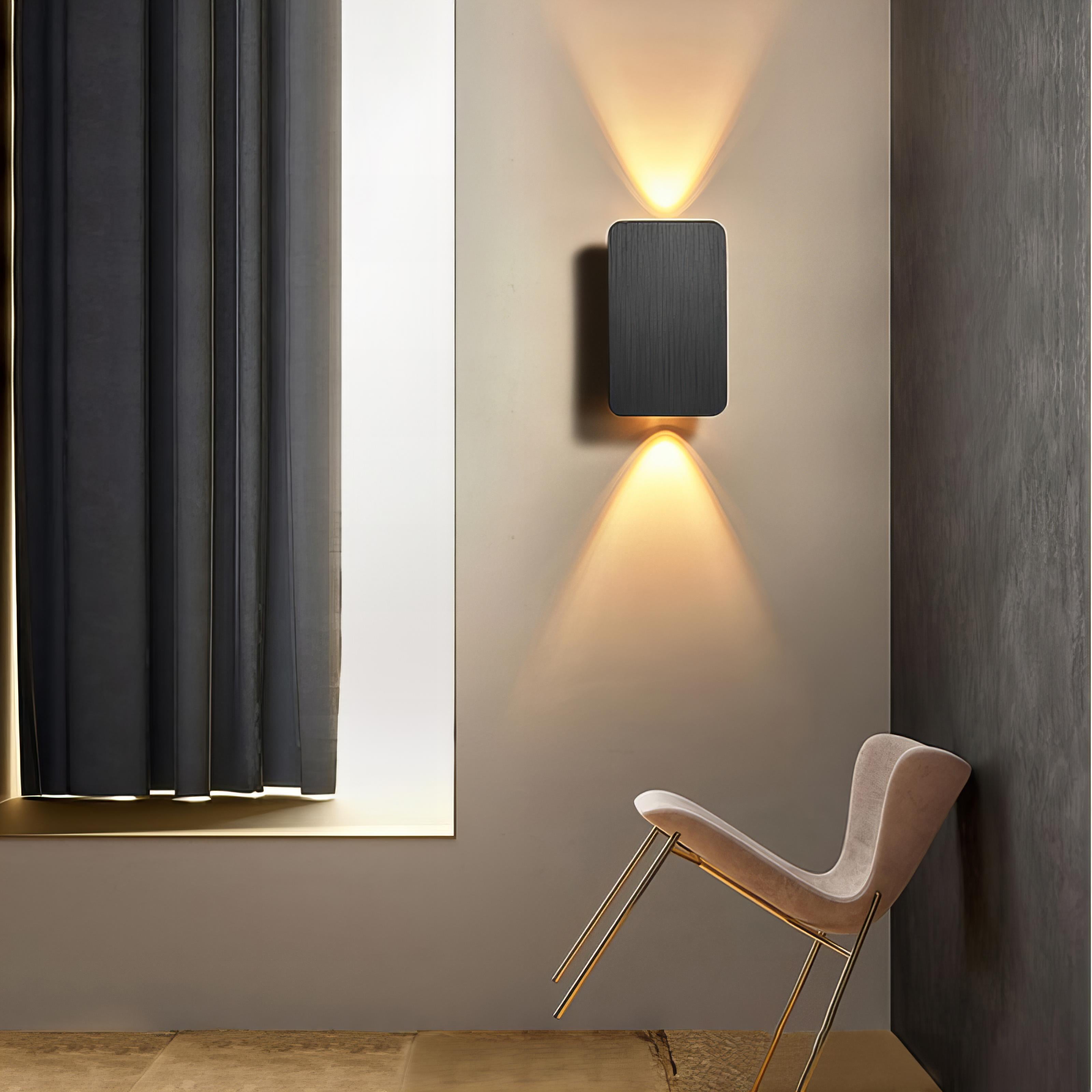Modern Rectangular Wall Light | LED Indoor Fixture 4