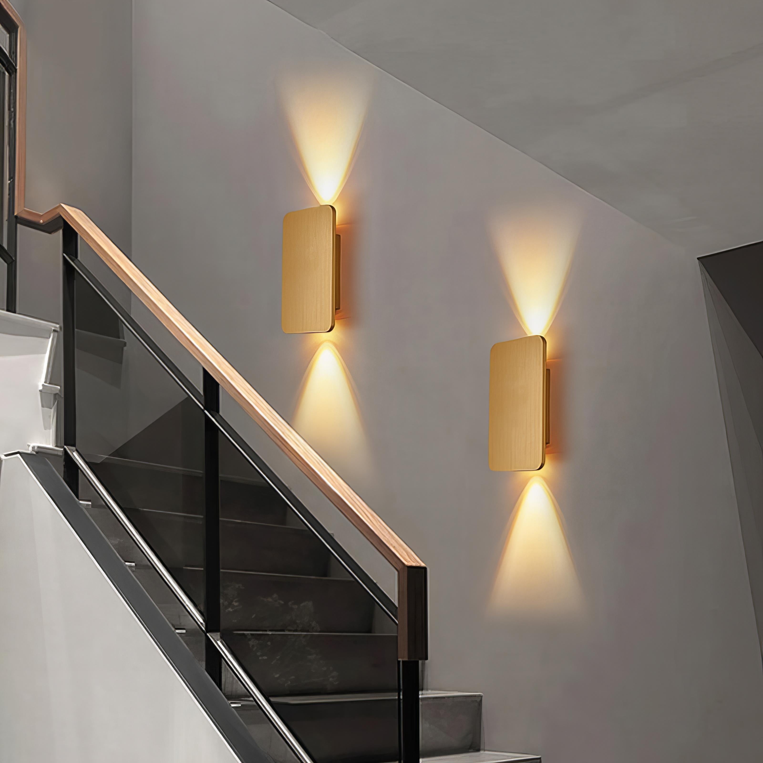 Modern Rectangular Wall Light | LED Indoor Fixture 6