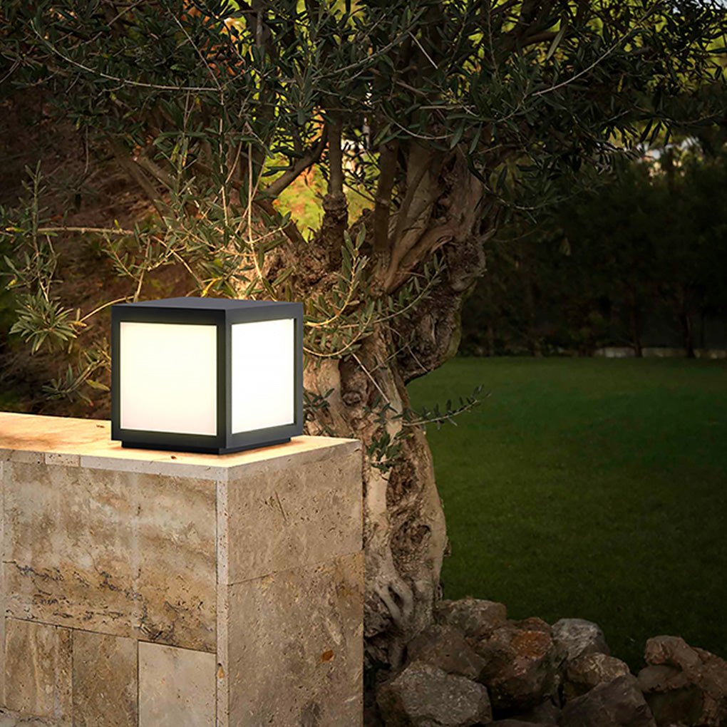 Modern Solar Garden Light | Weatherproof LED Post Light 3
