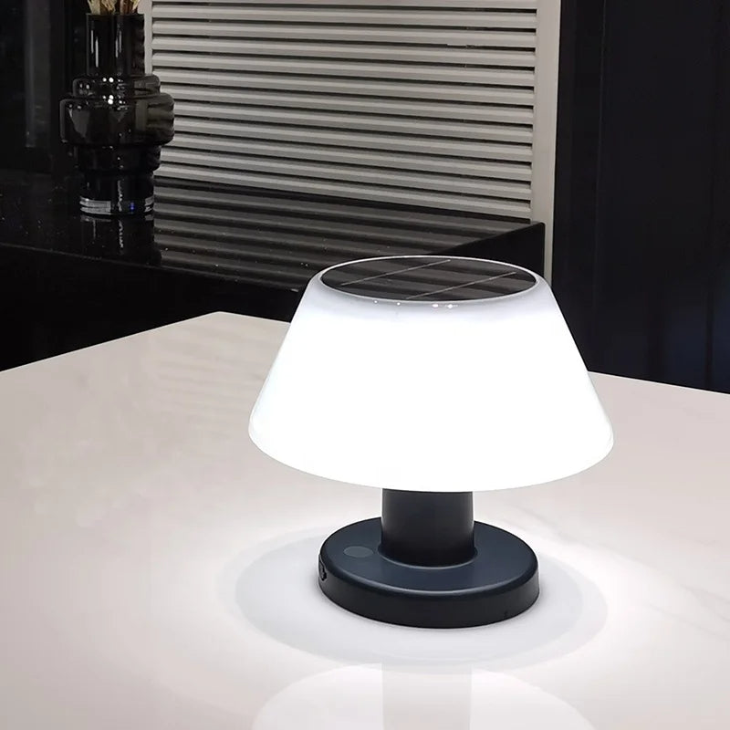 Modern Solar Table Lamp | Waterproof & Eco-Friendly 0